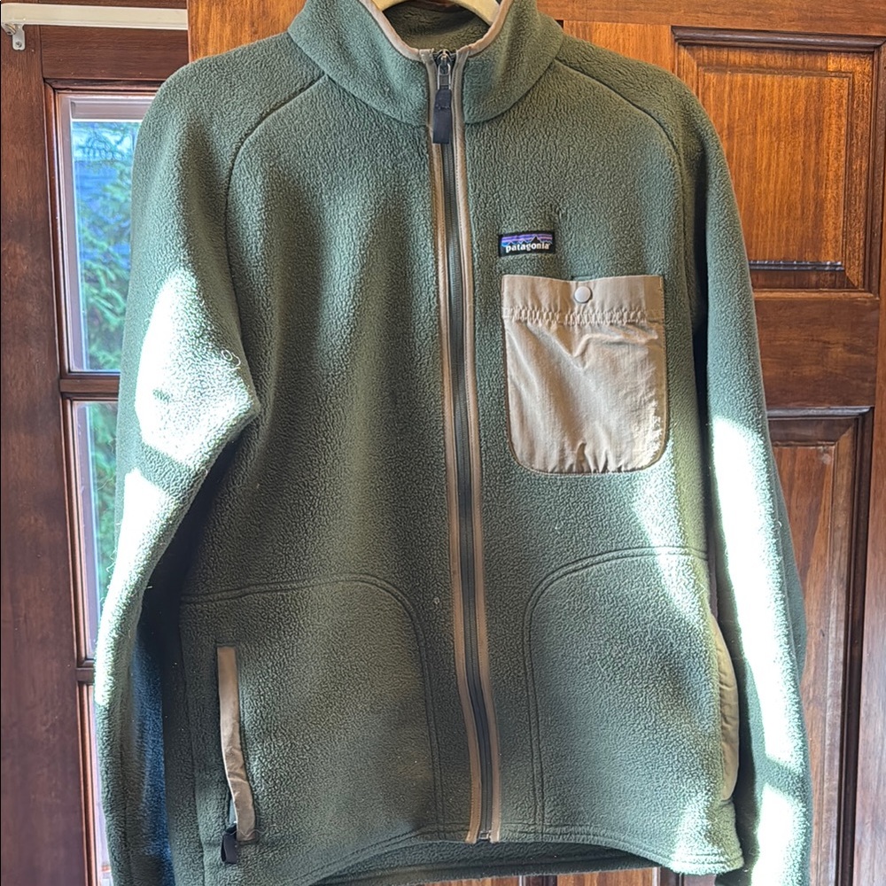 Patagonia Green Fleece Synchilla Jacket